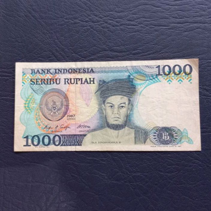 Jual Uang kuno kertas 1000 Rupiah Sisingamangaraja tahun 1987 | Shopee Indonesia
