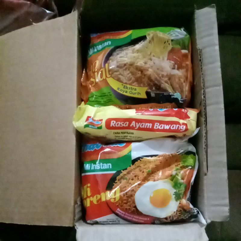 Jual INDOMIE GORENG ISI 5 FREE KARDUS | Shopee Indonesia