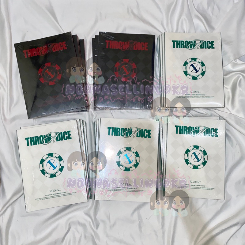 Jual [READY STOCK] ALBUM XODIAC THROW A DICE TRUTH VER & DARE VER(00)