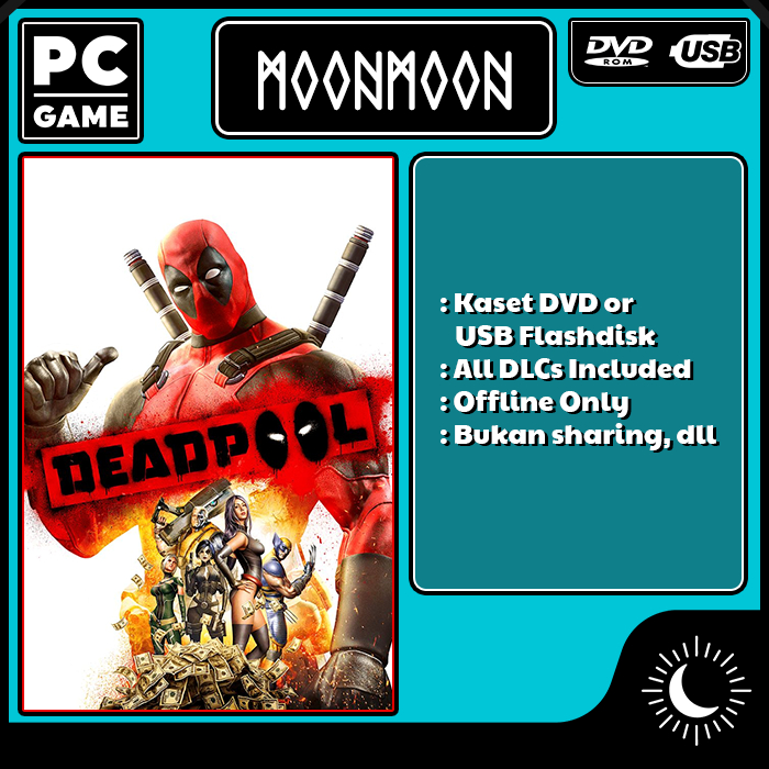 Jual Deadpool The Video Game (2013) Full DLCs Game PC Laptop | Shopee ...