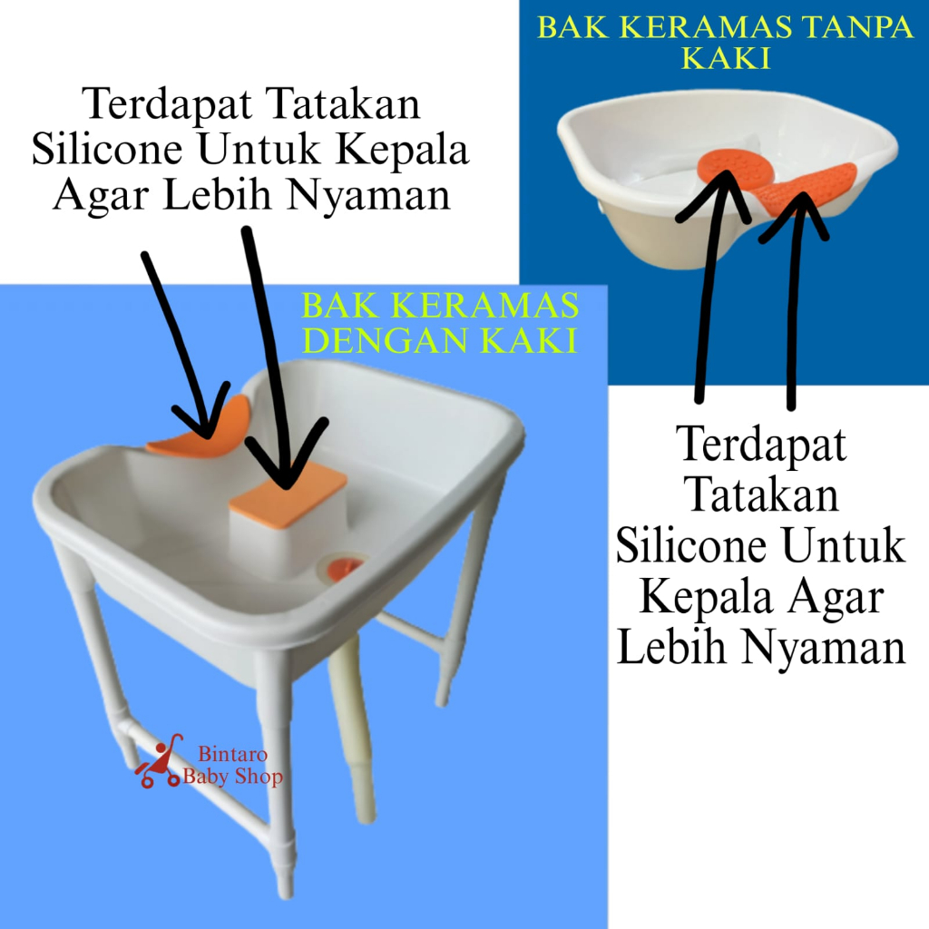 Jual Baskom / Wasbak / EMBER Tempat Keramas Cuci Rambut untuk Orang Tua ...