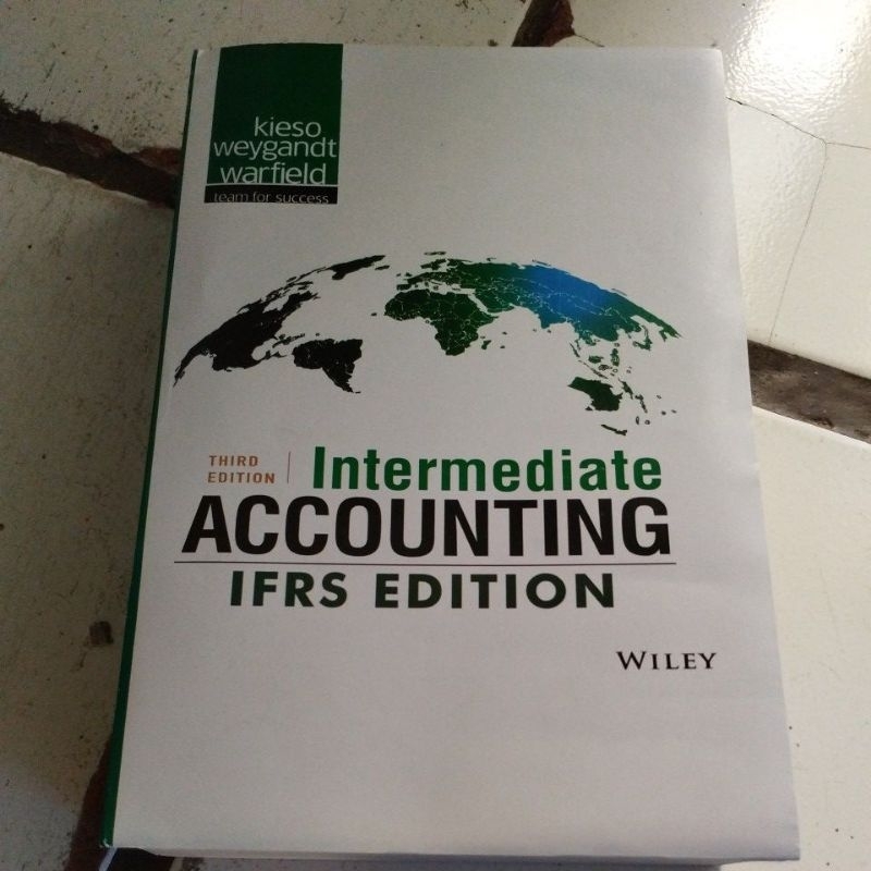 Jual JUAL BUKU INTERMEDIATE ACCOUNTING IFRS EDITION KIESO WEYGANDT ...