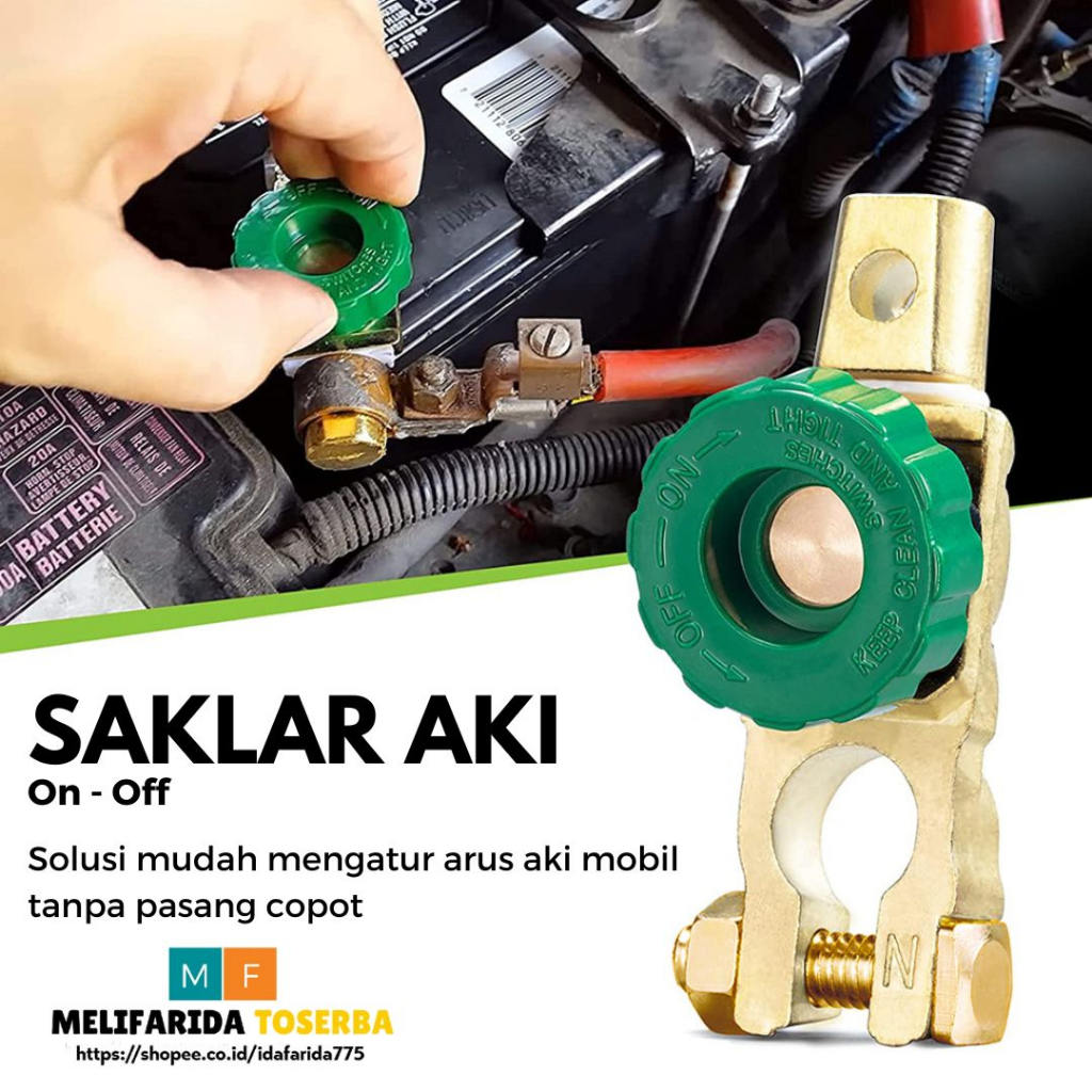 Jual Saklar Soket Switch On Off Aki Mobil Pemutus Arus Listrik ...