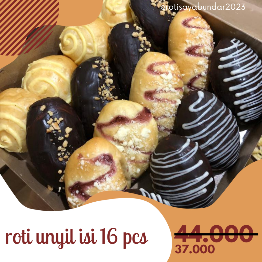Jual Roti Unyil Roti Mini isi 16 pcs | Shopee Indonesia