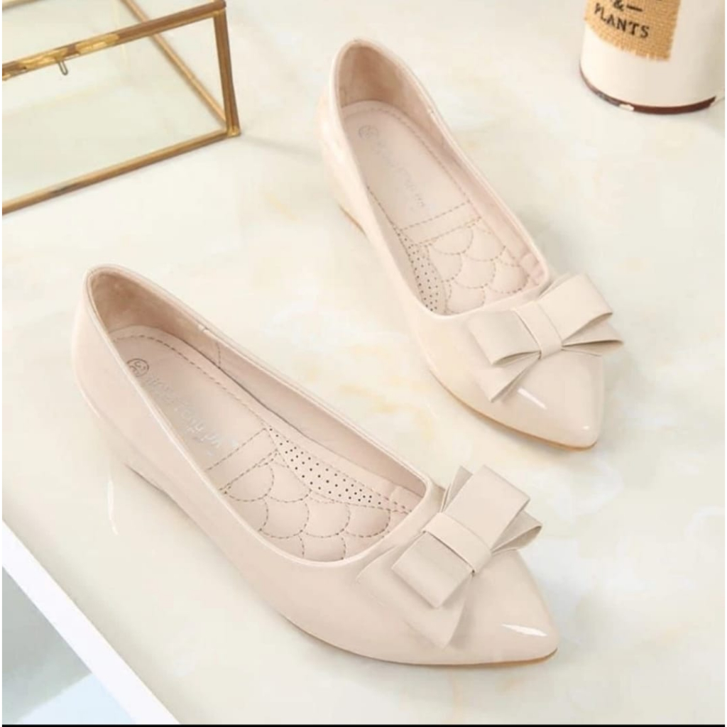 Jual MOAZZAM SHOES SEPATU WANITA MODEL FLAT SHOES KEKINIAN SH011 Shopee Indonesia