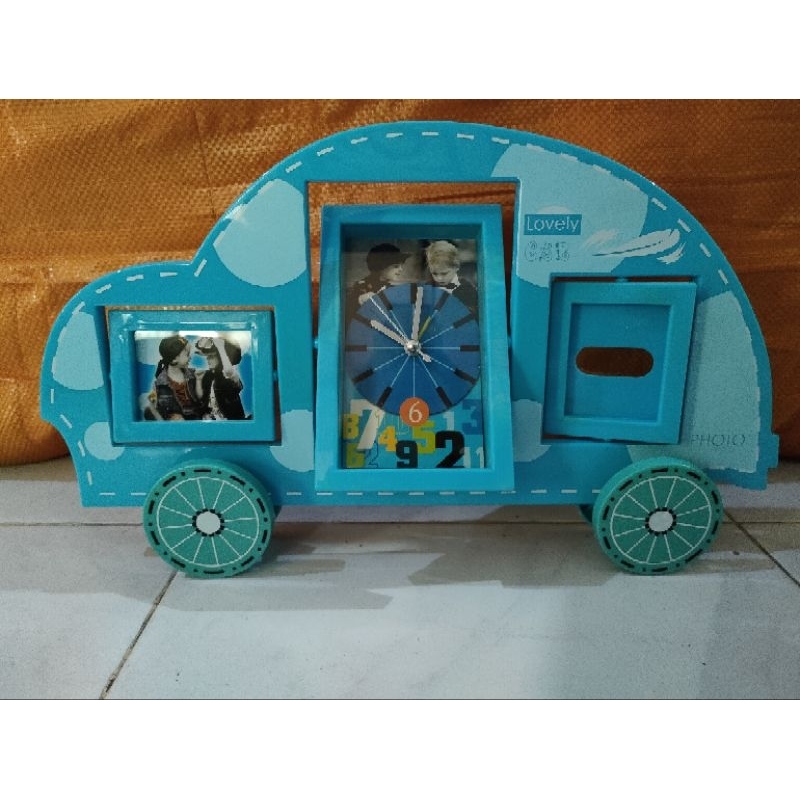 Jual Jam Meja Frame/Jam Fancy 7236 | Shopee Indonesia