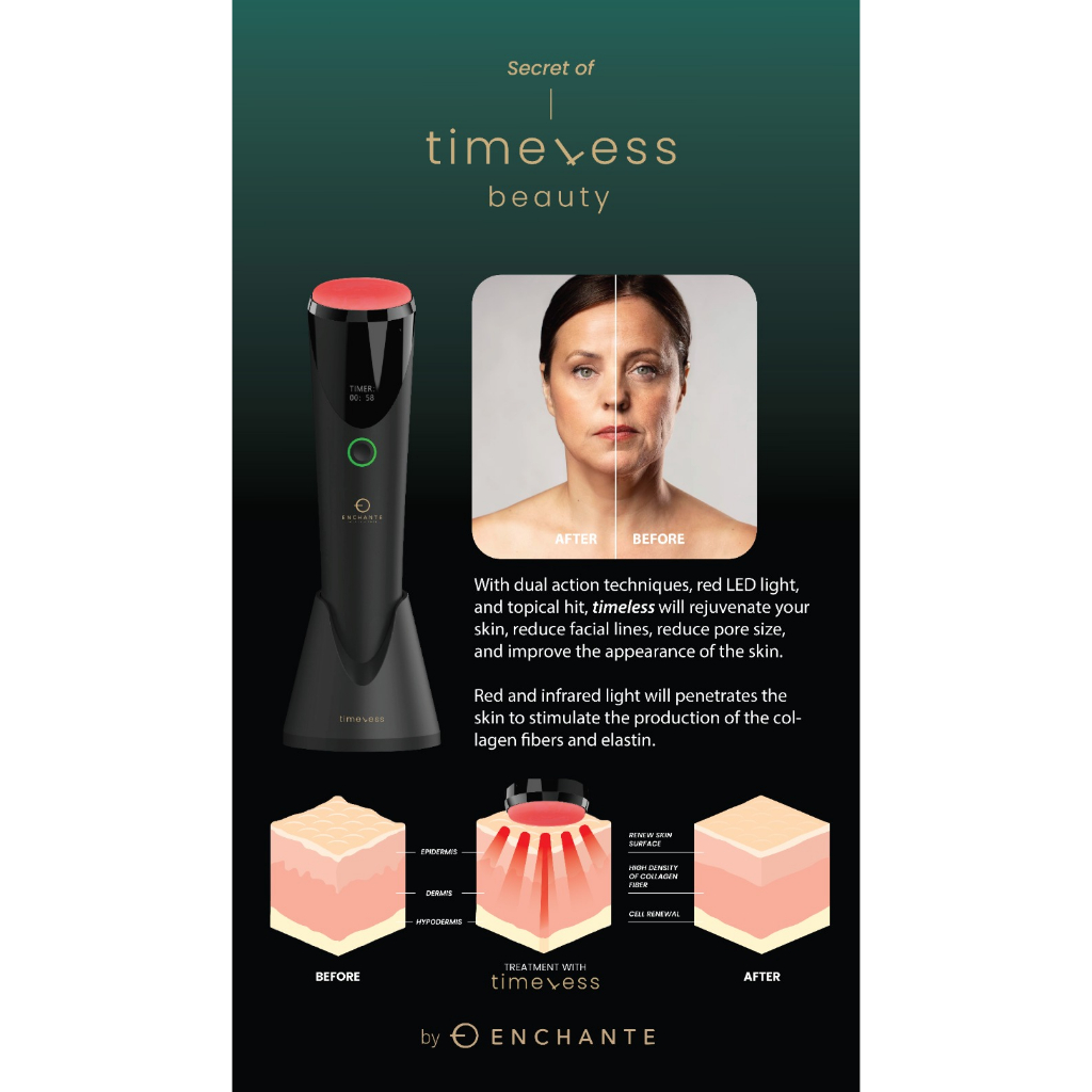 Jual Timeless Infrared LED Light Therapy Device | Timeless Anti Aging ...