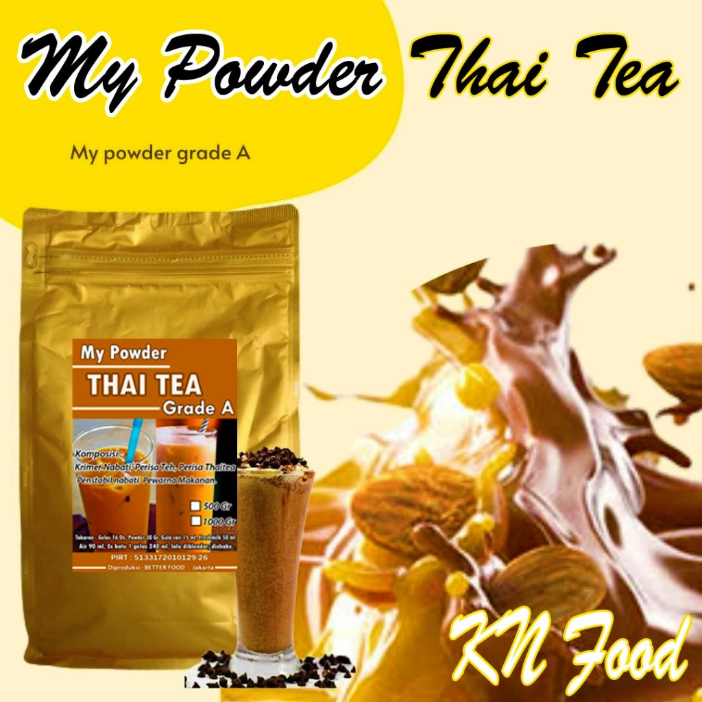 Jual My Powder Rasa Thai Tea Grade A 1 Kg | Shopee Indonesia
