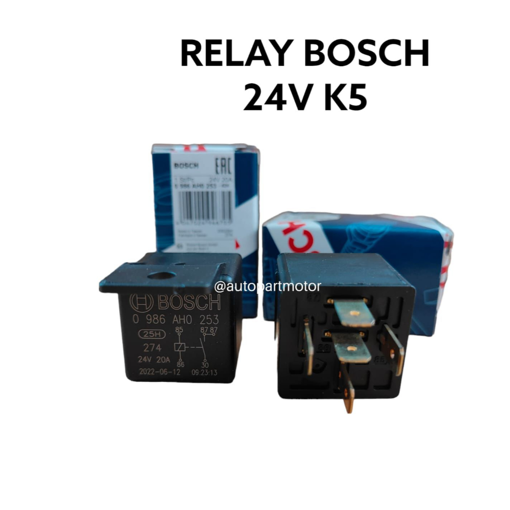 Jual RELAY BOSCH 24V KAKI 5 ORIGINAL 24V 20A Shopee Indonesia
