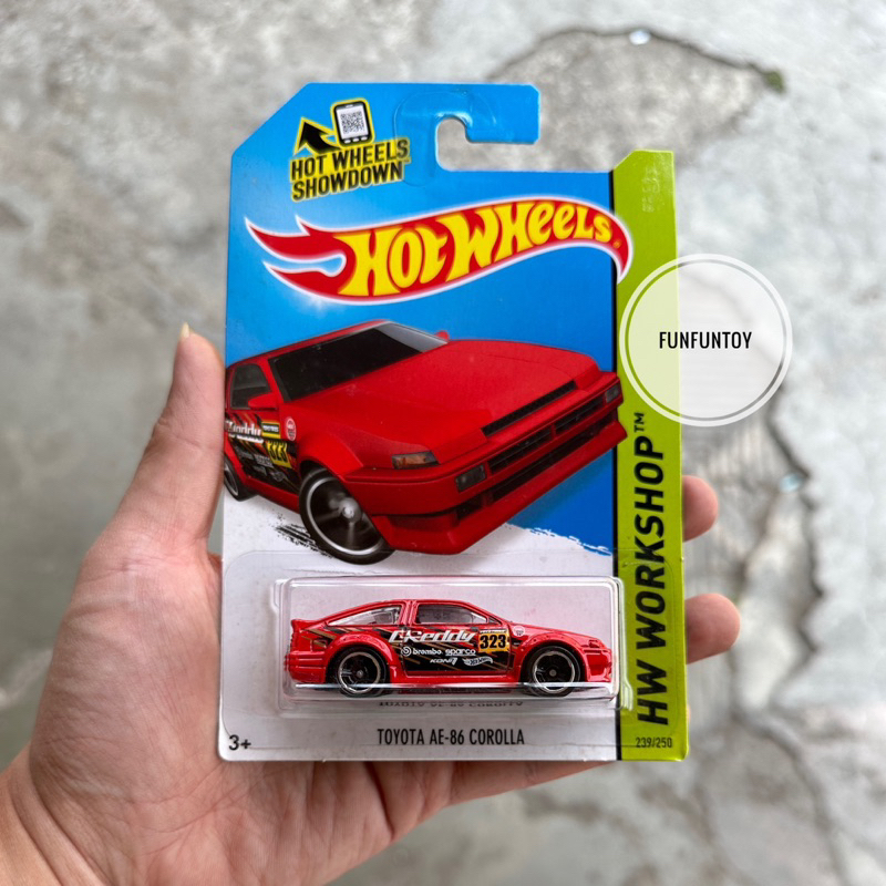 Hot Wheels Toyota Ae 86 Corolla