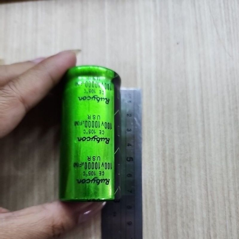 Jual Elco 10000uf 100v Rubycon USR HIJAU | Shopee Indonesia