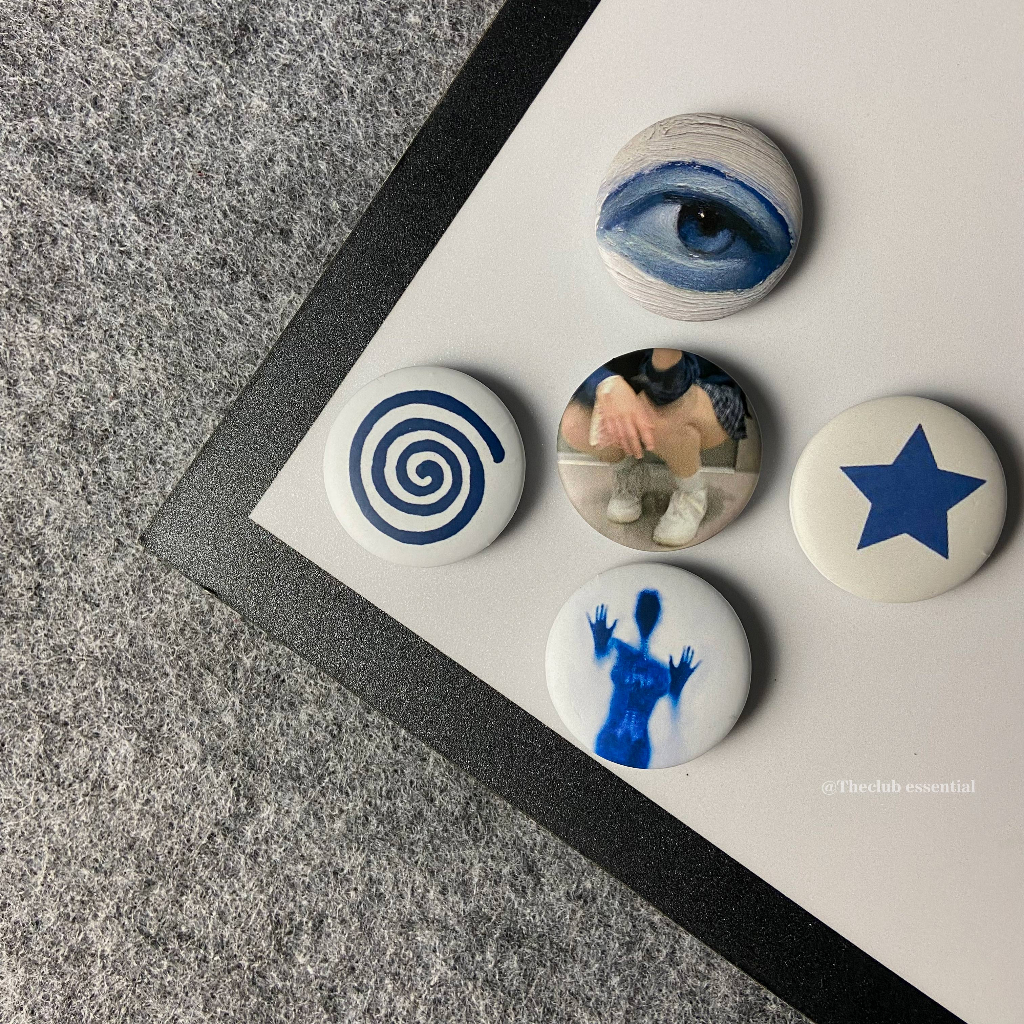 Jual Theclub Pin Button Aesthetic 32mm Bros | Shopee Indonesia