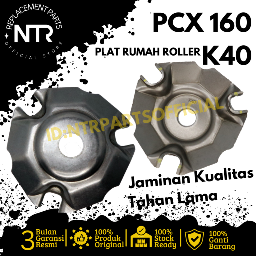 Jual PLATE RAMP - plat tutup rumah roller pcx 160 forza 125 k1z ...