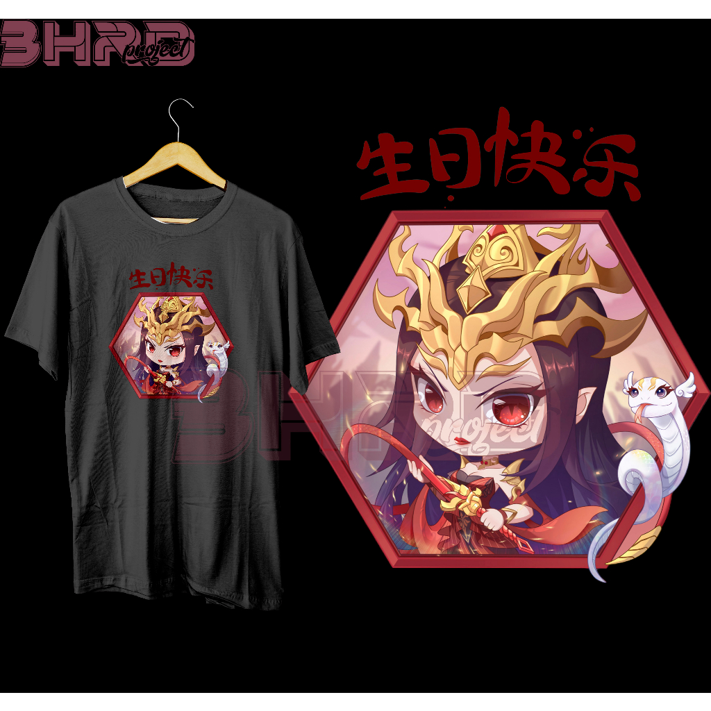 Jual kaos donghua medusa kaos medusa medusa queen queen medusa kaos ...