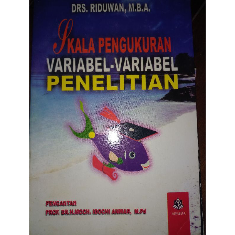 Jual Buku Skala Pengukuran Variabel Penelitian Shopee Indonesia