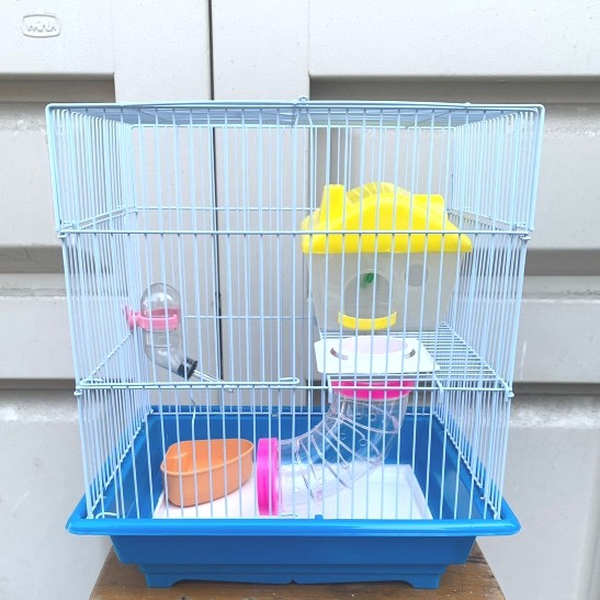 Jual Kandang Hamster #2 Rumah Hamster Set Komplit Mainan | Shopee Indonesia