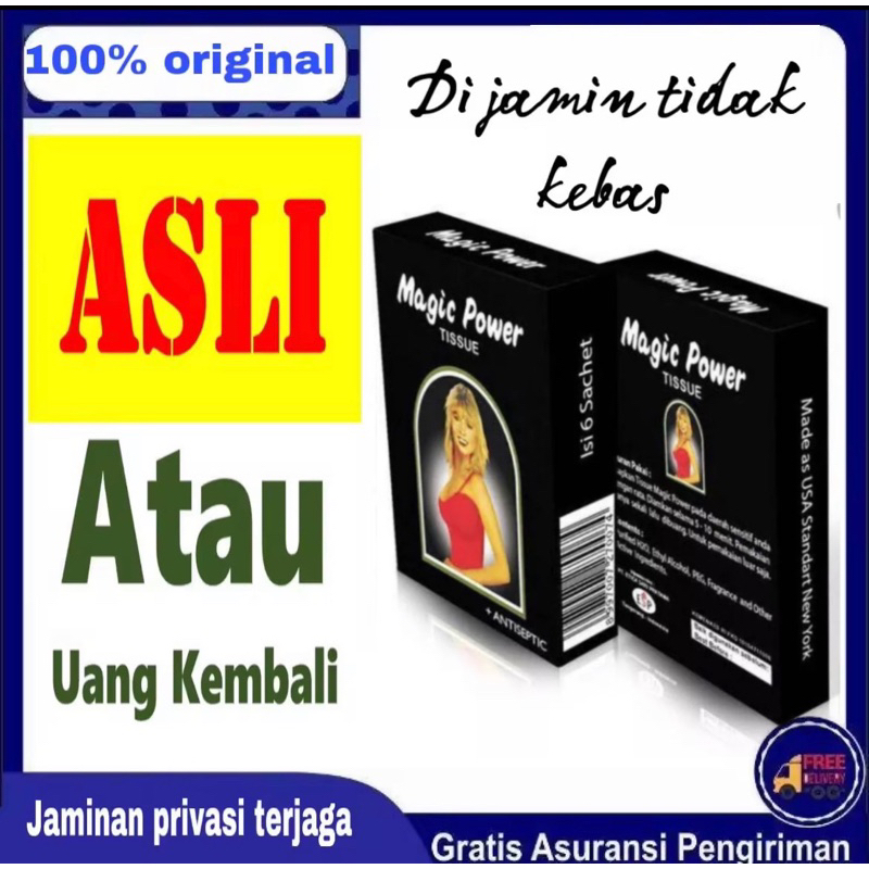 Jual Tissue Magic Power Tisu Power Magic Classic Kotak Isi Sachet Bisa Bayar Ditempat Cod