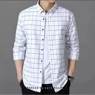 Jual Kemeja Flanel Hitam Terlengkap & Harga Terbaru April