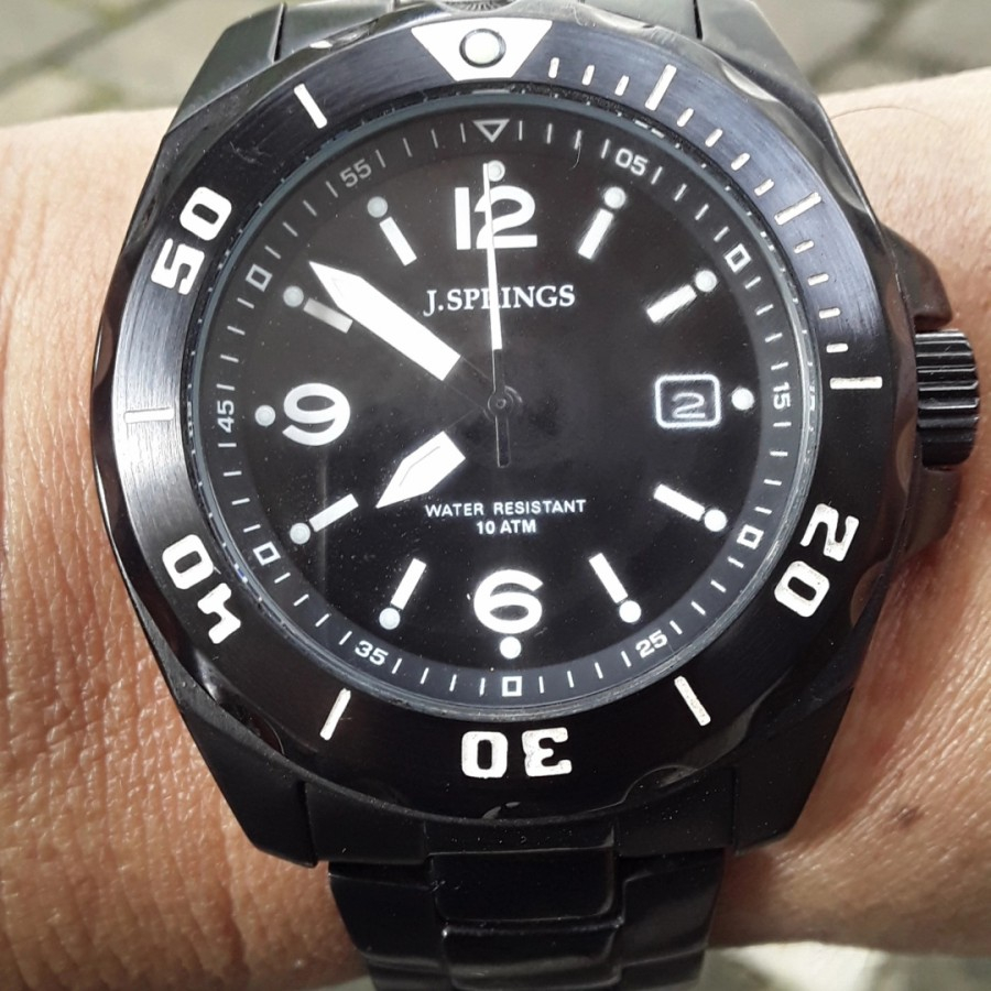 Jual jam j.springs original diver military combat style japan domestic ...