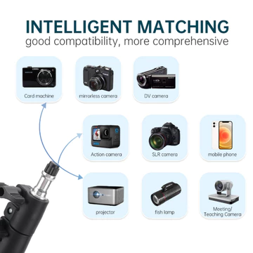 Tripod Handphone 2 Meter Besi Plus Mini Ball Head Free Holder Hp Free Tomsis Remote Bluetooth