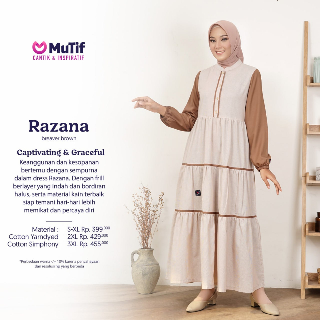 QANITA QUBA BRONZE GAMIS BUTTER MINT