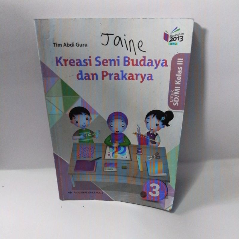 Jual Kreasi Seni Budaya Dan Prakarya Kelas 3 Sd/mi | Shopee Indonesia