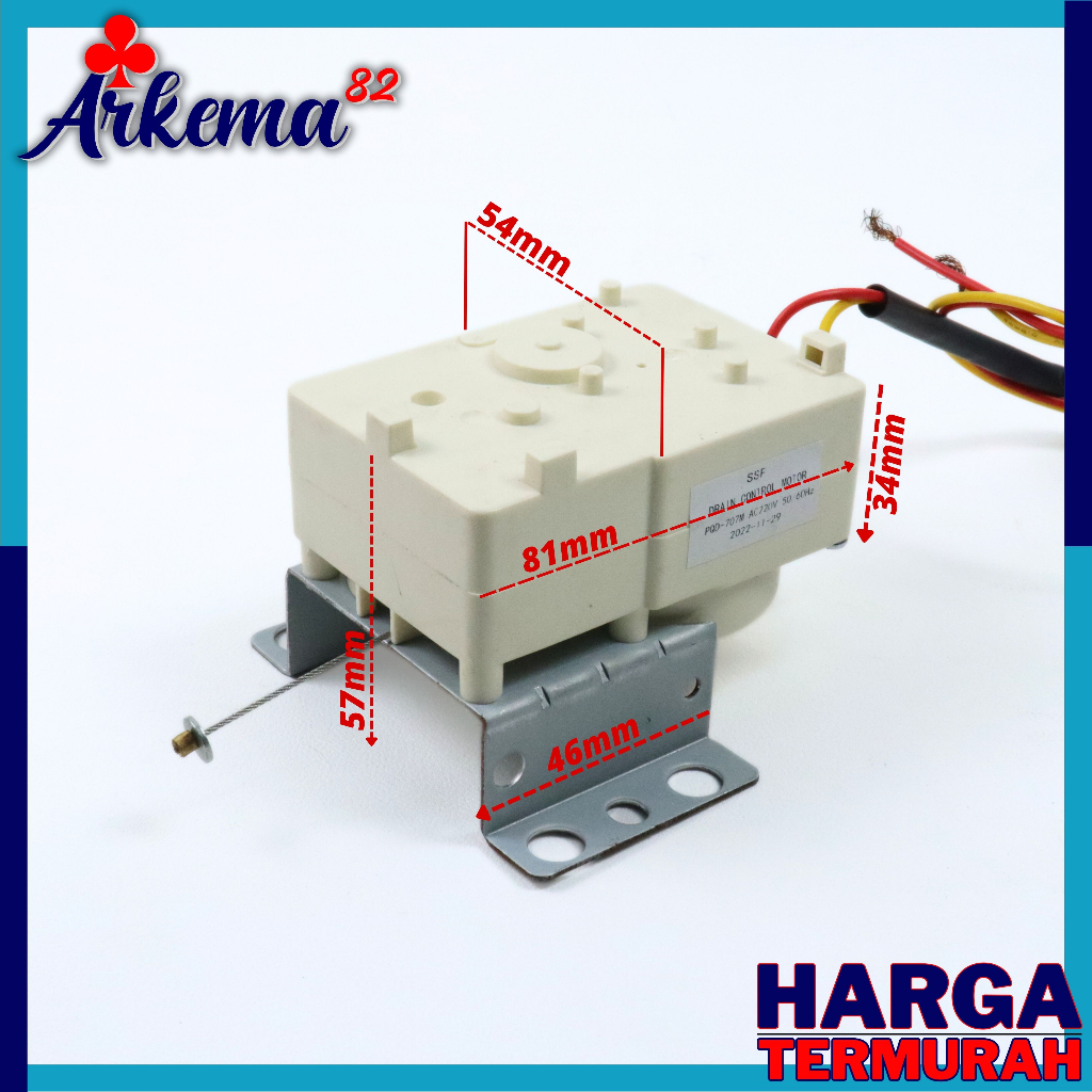 Jual MOTOR DRAIN MESIN CUCI 1 TABUNG TOP LOADING MULTI / PENARIKAN AIR ...
