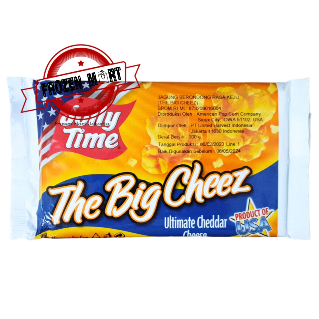 Jual JOLLY TIME Popcorn The Big Cheez / Pop Corn Rasa Keju Premium