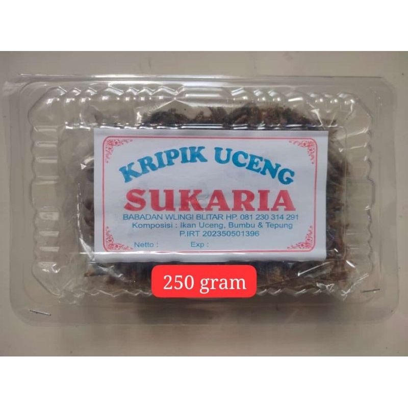 Jual Kripik Uceng Sukaria Joyo Mulyo Keripik Uceng Crispy Iwak Kali