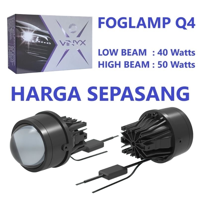 Jual foglamp biled 3inch VINYX Q4 1warna | Shopee Indonesia