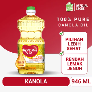 Tropicana Slim Minyak Kanola 946ml - 100% Pure Canola Oil