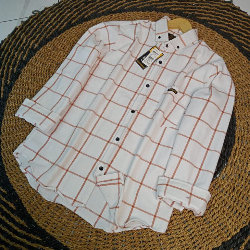 Jual KEMEJA FLANEL UNISEX KEMEJA FLANEL LENGAN PANJANG KEMEJA FLANEL