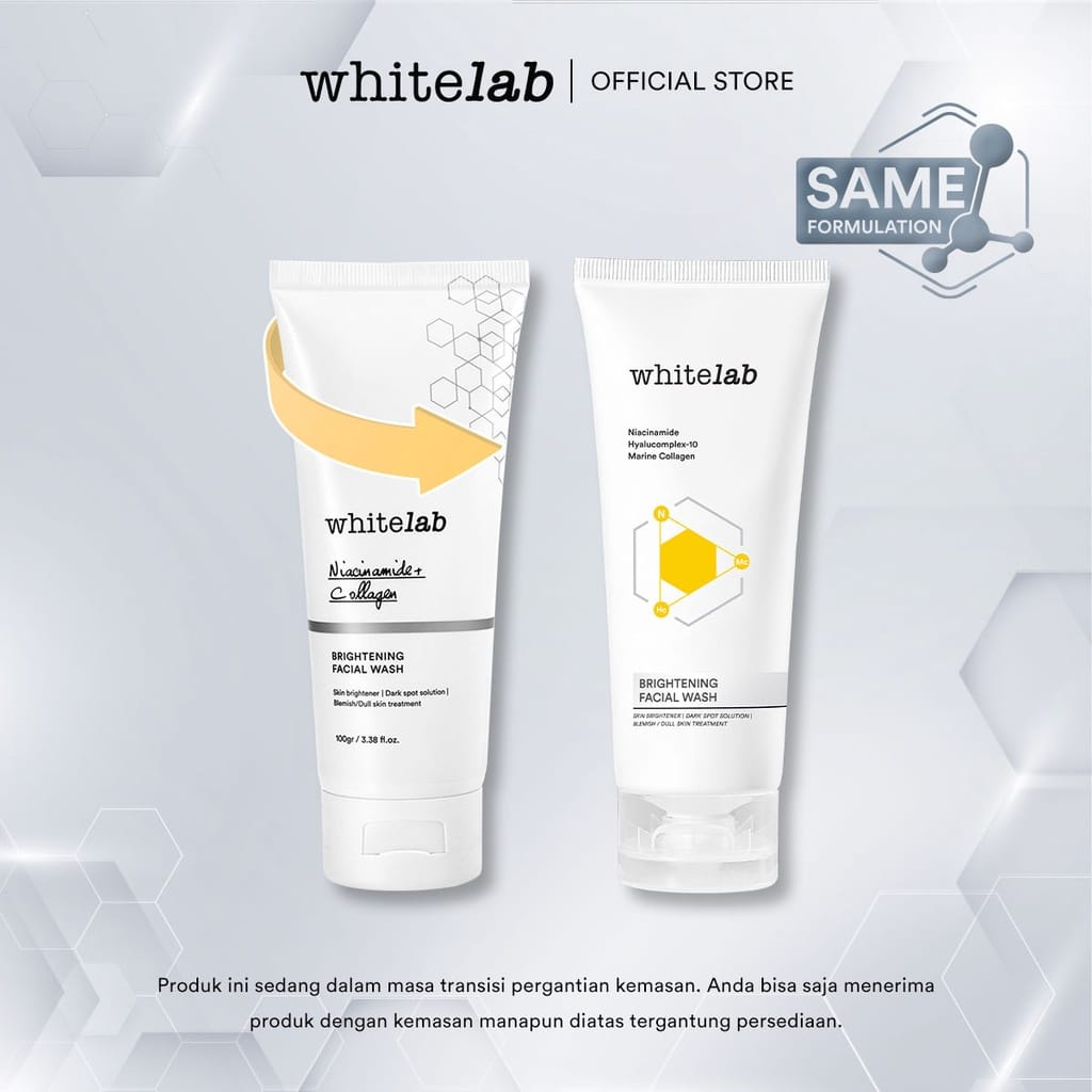 Jual Whitelab / White Lab Brightening Facial Wash 100gr Shopee Indonesia