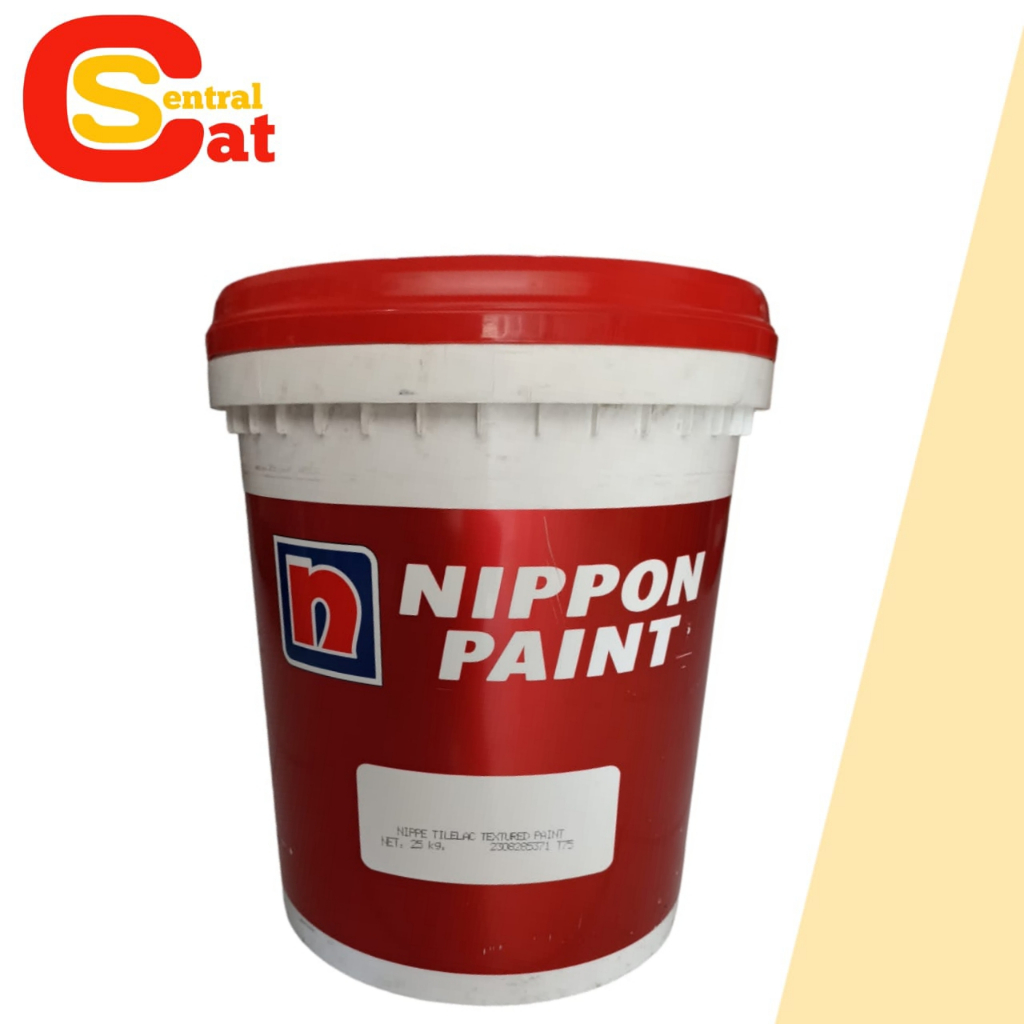 Jual NIPPON TILELAC TEXTURED PAINT 25 KG NIPPON PAINT CAT TEKSTUR Shopee Indonesia