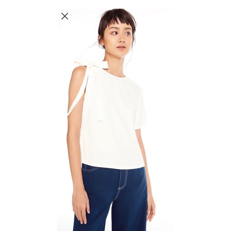 Pomelo one shoulder top hotsell