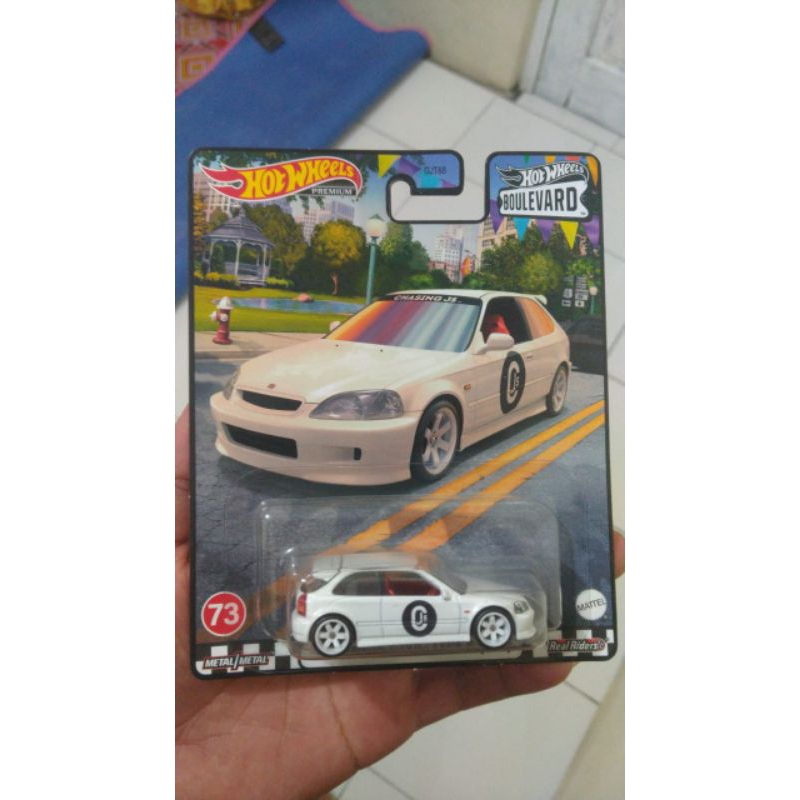 Jual Hot Wheels 99 Honda Civic Type R Ek9 Boulevard Premium Shopee Indonesia 7229