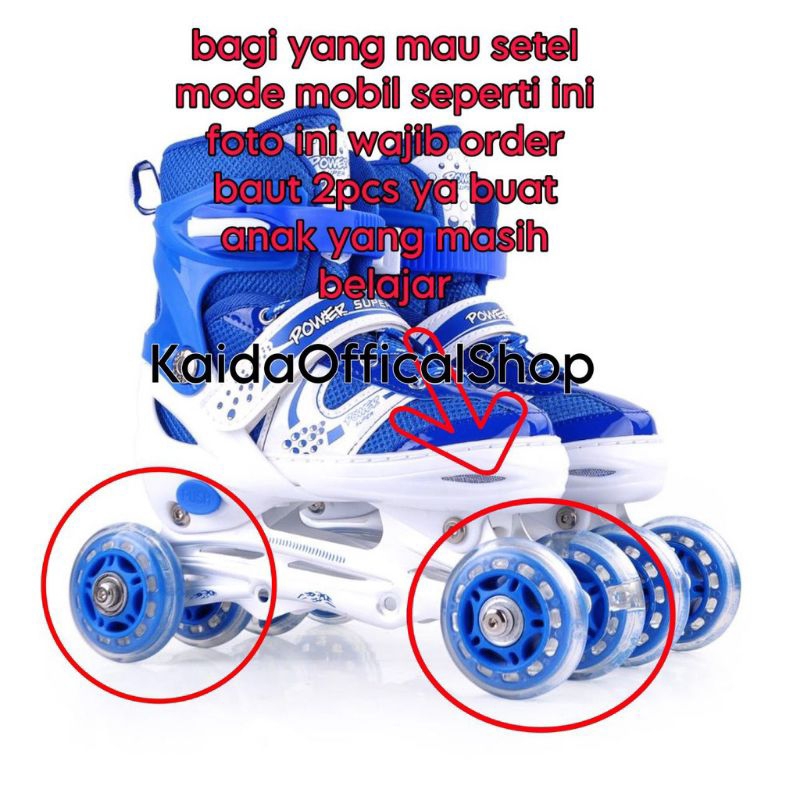 Jual As dan baut sepatu roda model bajaj | Shopee Indonesia