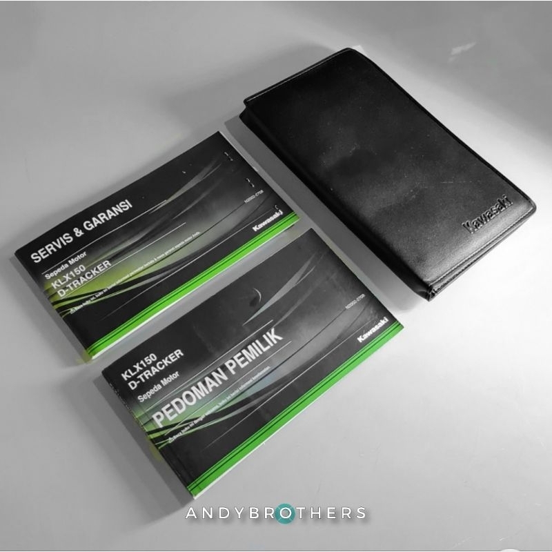 Jual Buku Manual Book Pedoman Pemilik Kawasaki KLX 150 DTRACKER 2015