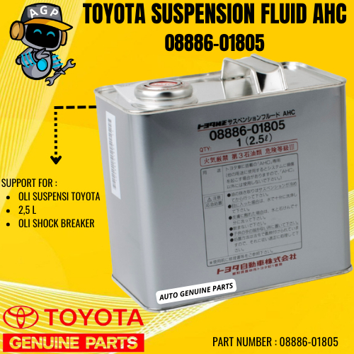 Jual TOYOTA OIL SUSPENSION FLUID AHC 0888601805 ORIGINAL Shopee Indonesia