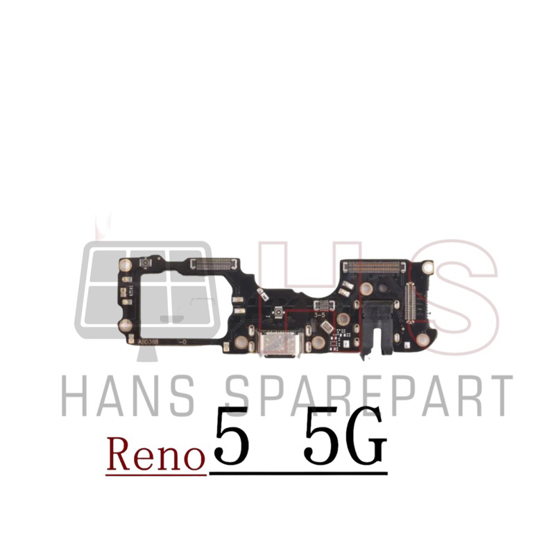 Jual FLEX CAS OPPO RENO 5 5G / FLEXIBLE CHARGER MIC OPPO RENO 5 5G ...