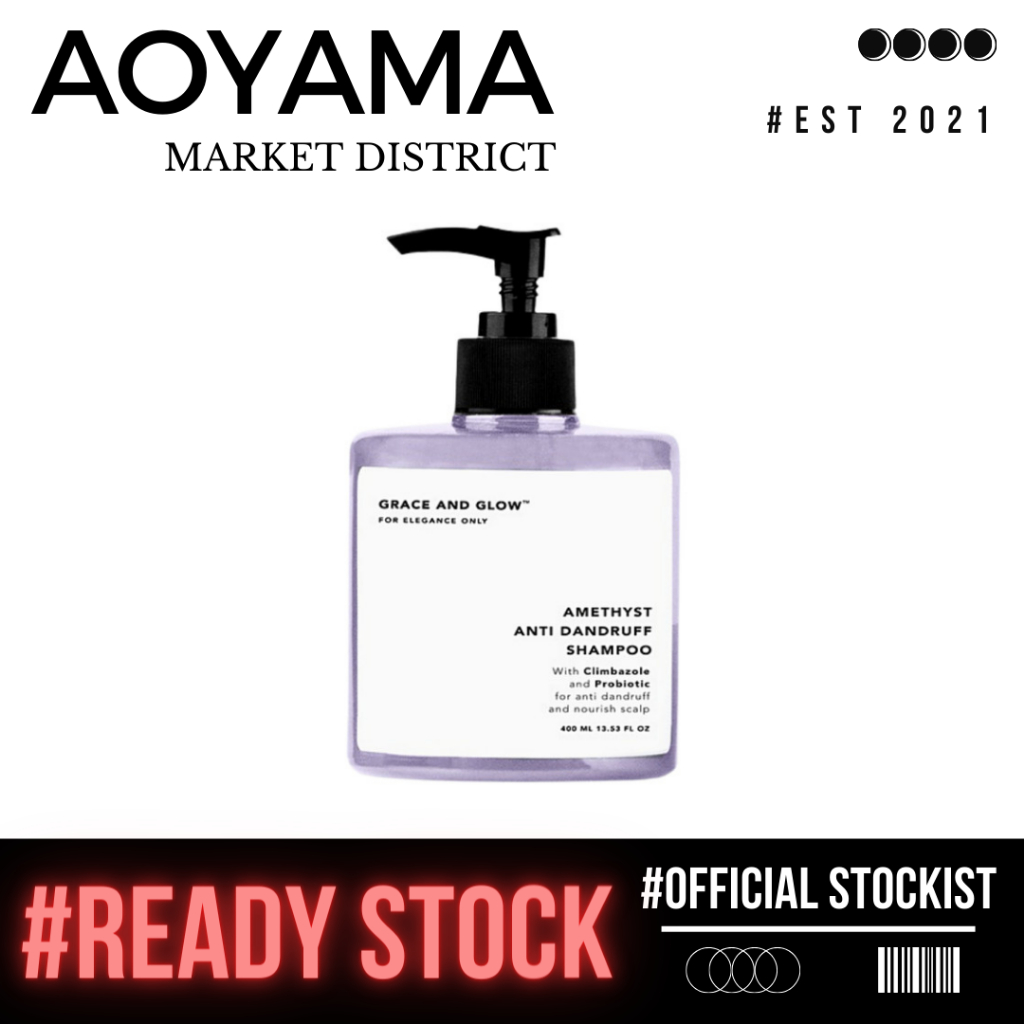 Jual Grace and Glow Amethyst Anti Dandruff Shampoo Shopee Indonesia