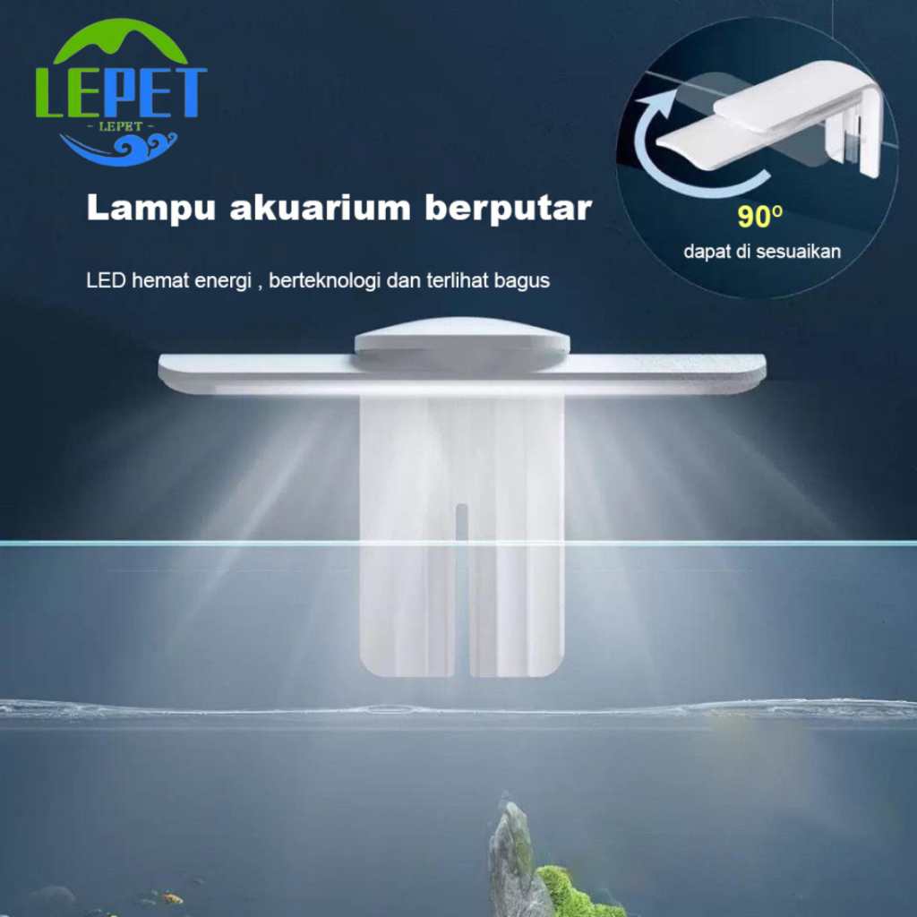 Jual LEPET LAMPU AQUARIUM LED AKUARIUM D13/D11/D09 | Shopee Indonesia