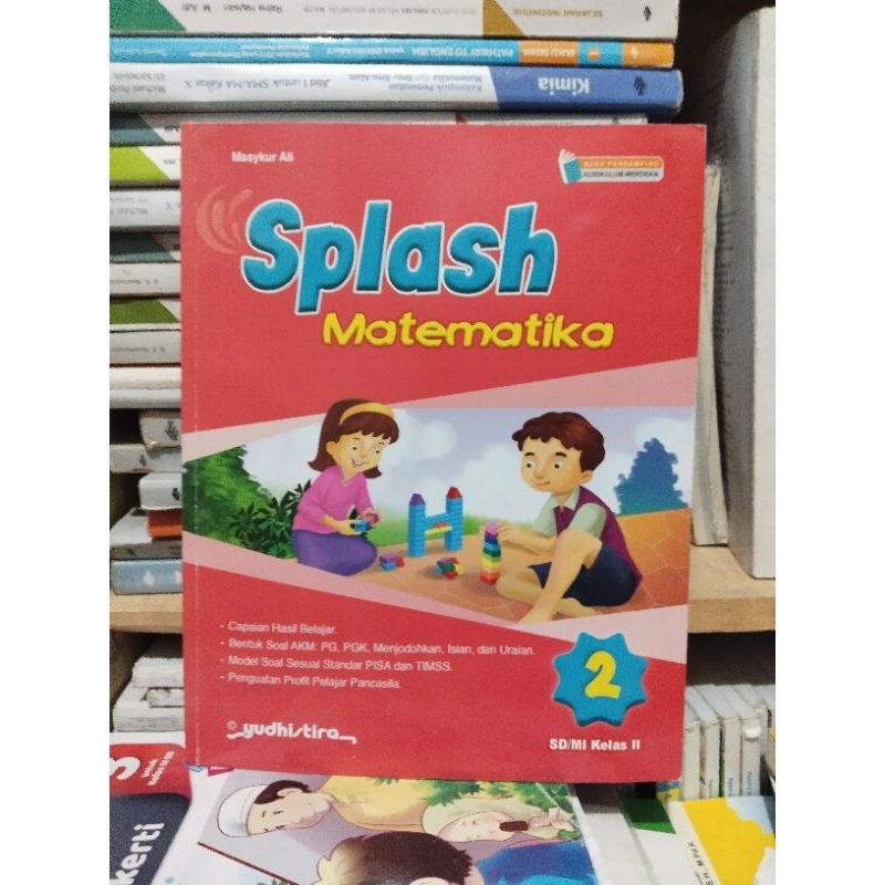 Jual Buku Matematika Splash Matematika Kelas Ii Sd Mi Kermer Kurikulum Merdeka Shopee Indonesia