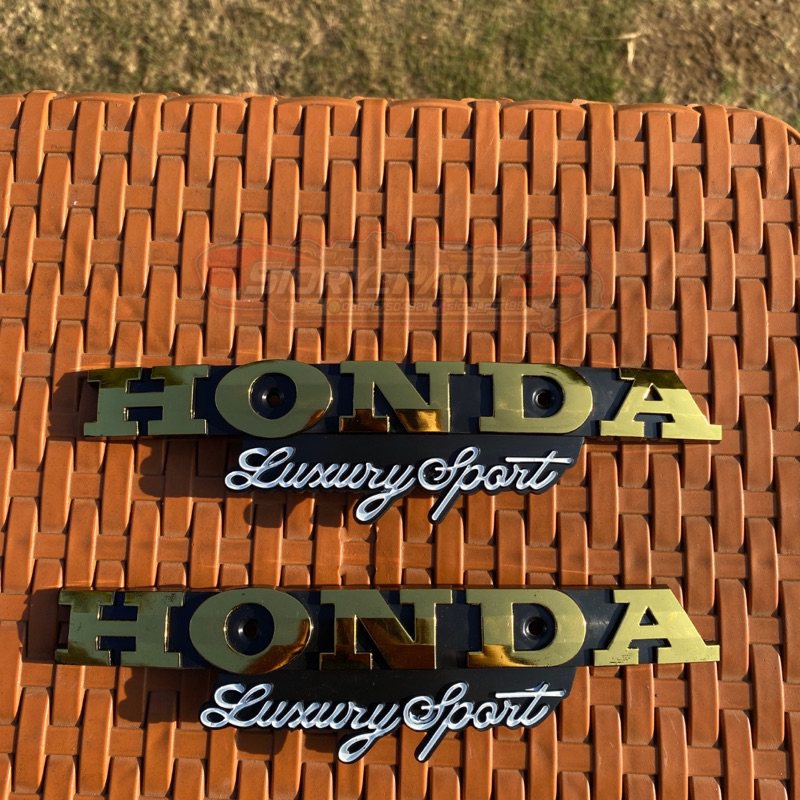 Jual Emblem Logo Stiker Tangki Honda Luxury Sport Glpro Neotech Import