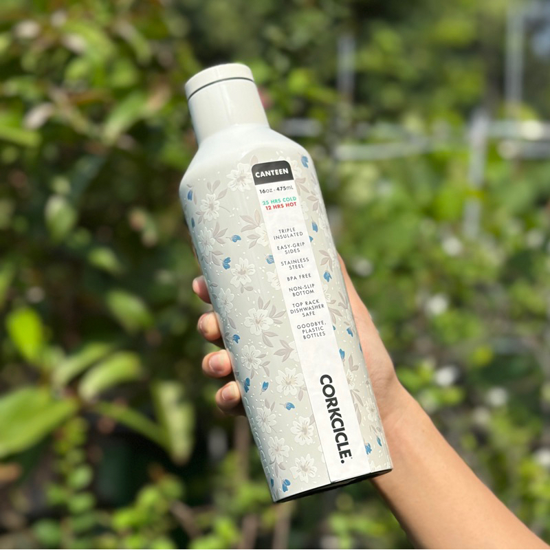 Jual [READY STOCK] CORKCICLE® Canteen 16oz Ditsy Floral Cream, Ditsy