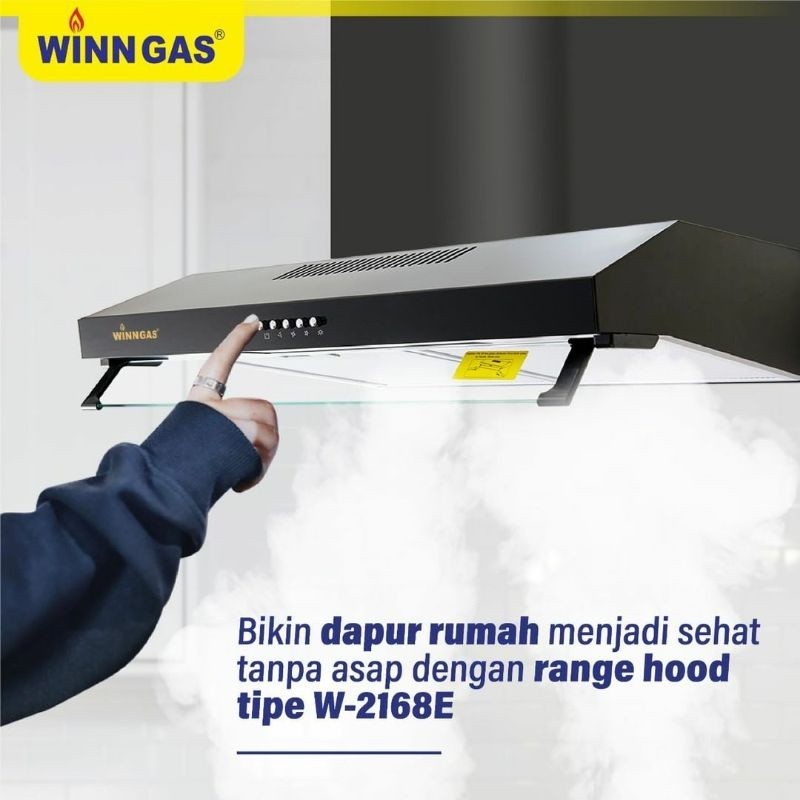 Jual Cooker Hood Winn Gas W2168E Exhaust Penghisap Asap Dapur Shopee Indonesia