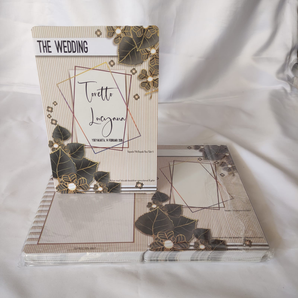 Jual SPECTA 017 Blangko Undangan KOSONGAN SPECTA | Shopee Indonesia