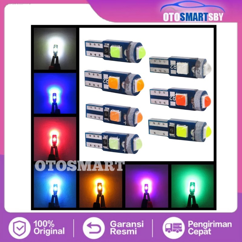 Jual Lampu LED Speedometer Mobil T5 3030 Chips 3 SMD | Shopee Indonesia