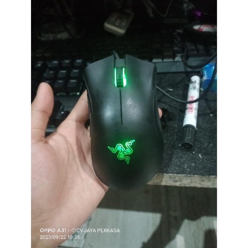 Jual mouse RAZER DEATHADDER CHROME | Shopee Indonesia