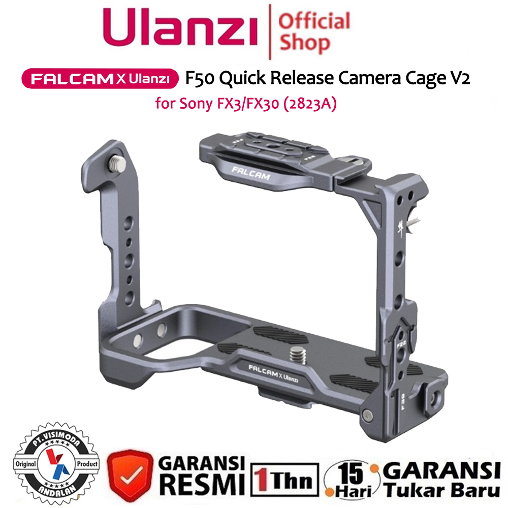 Jual Ulanzi Falcam F50 Quick Release Camera Cage V2 For Sony FX3 FX30